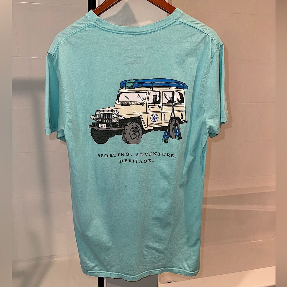 Unisex Blue Brewers Lantern Short Sleeve T-Shirt Size Medium